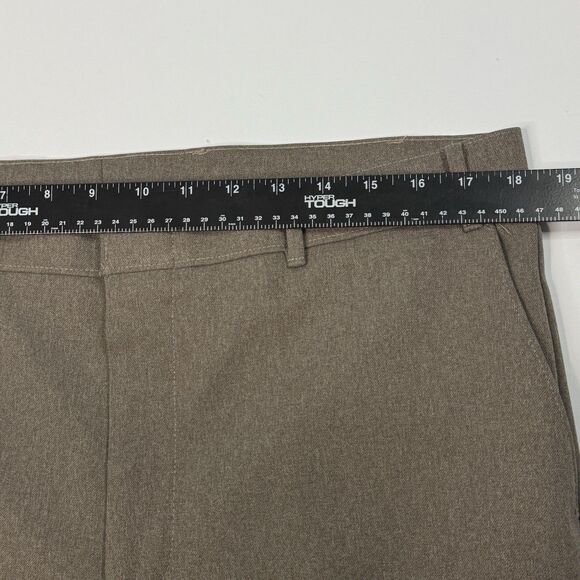 Vintage 70s Levi’s Action Slacks Mens 36 Brown Straight Leg USA Classic - Picture 6 of 8